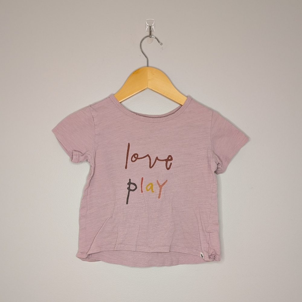 FREE WITH PURCHASE Rise Little Earthling Mauve Graphic T-Shirt | Organic Cotton